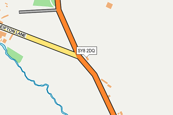 SY8 2DQ map - OS OpenMap – Local (Ordnance Survey)