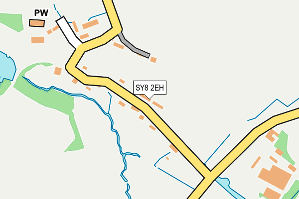 SY8 2EH map - OS OpenMap – Local (Ordnance Survey)