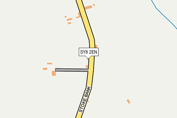 SY8 2EN map - OS OpenMap – Local (Ordnance Survey)