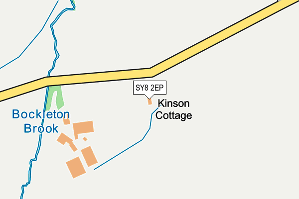 SY8 2EP map - OS OpenMap – Local (Ordnance Survey)