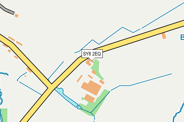 SY8 2EQ map - OS OpenMap – Local (Ordnance Survey)