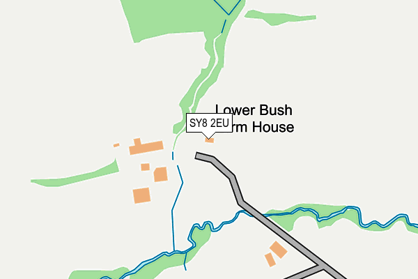 SY8 2EU map - OS OpenMap – Local (Ordnance Survey)