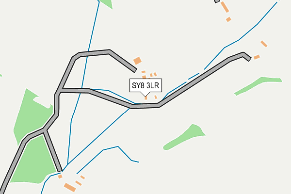 SY8 3LR map - OS OpenMap – Local (Ordnance Survey)