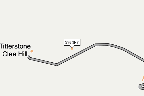 SY8 3NY map - OS OpenMap – Local (Ordnance Survey)