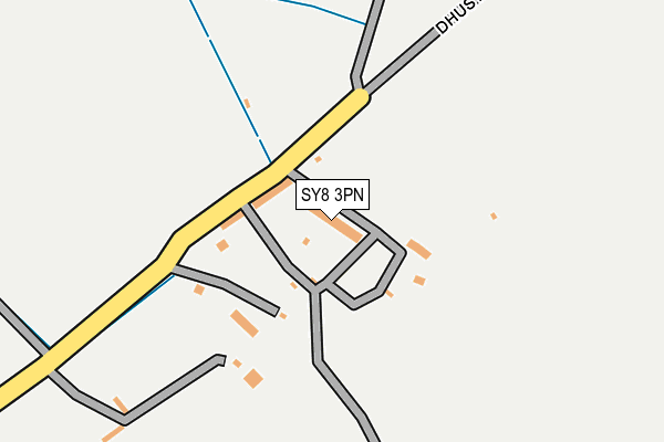 SY8 3PN map - OS OpenMap – Local (Ordnance Survey)