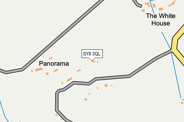SY8 3QL map - OS OpenMap – Local (Ordnance Survey)