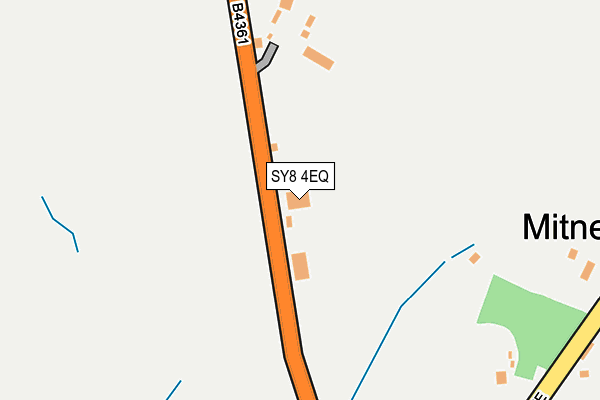 SY8 4EQ map - OS OpenMap – Local (Ordnance Survey)