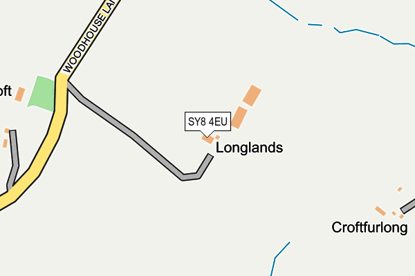 SY8 4EU map - OS OpenMap – Local (Ordnance Survey)