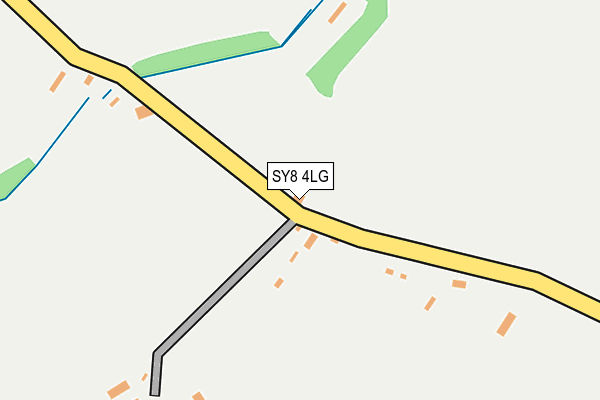 SY8 4LG map - OS OpenMap – Local (Ordnance Survey)