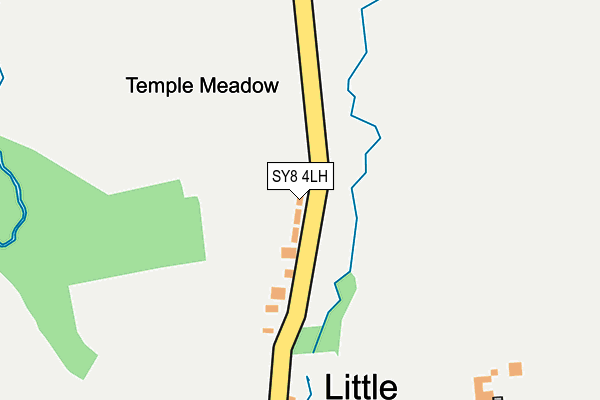SY8 4LH map - OS OpenMap – Local (Ordnance Survey)