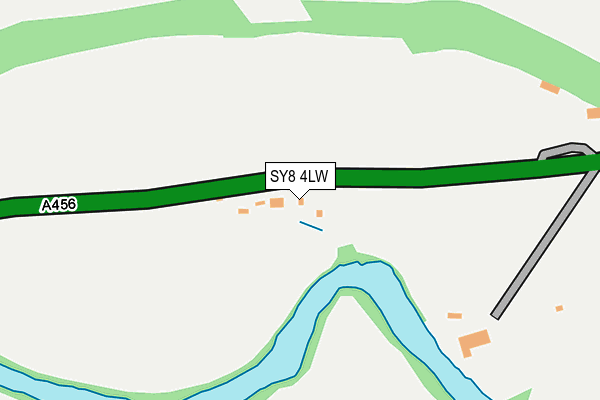 SY8 4LW map - OS OpenMap – Local (Ordnance Survey)