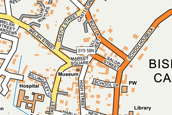 Map of WOOD MATTERS LTD at local scale