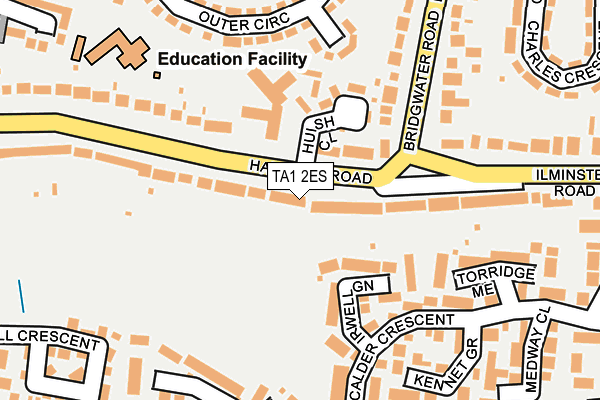 Map of TORQUAY HEIGHTS LTD at local scale