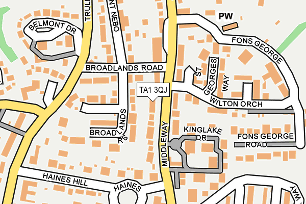 Map of PREDICTIVE HEALTH INTELLIGENCE LTD at local scale