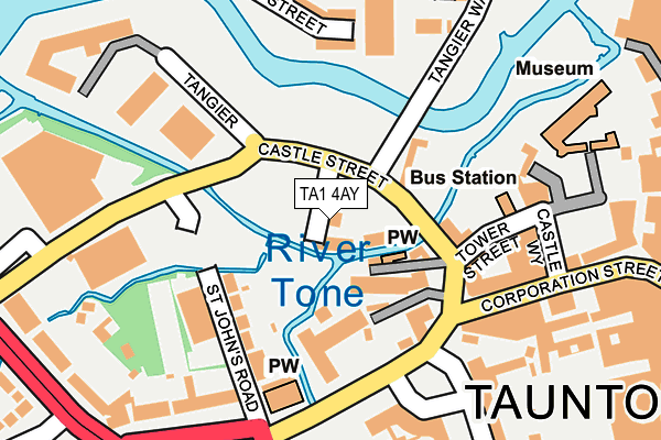 Map of JOHN DOUGLAS ESTATES LTD. at local scale