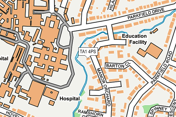 Musgrove Park Hospital Map Ta1 4Ps Maps, Stats, And Open Data