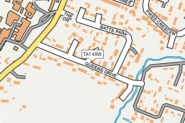 Map of NATAIS LTD at local scale