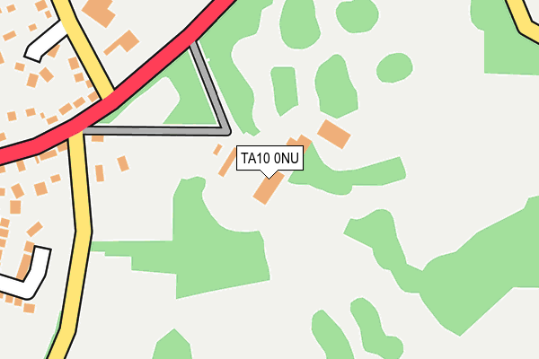 TA10 0NU map - OS OpenMap – Local (Ordnance Survey)