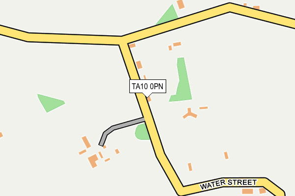 TA10 0PN map - OS OpenMap – Local (Ordnance Survey)