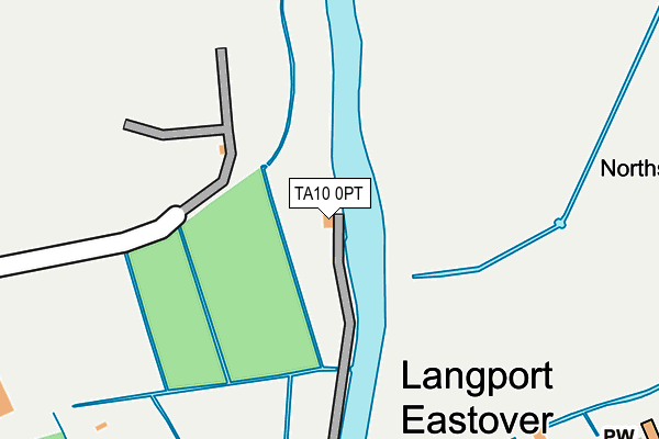 TA10 0PT map - OS OpenMap – Local (Ordnance Survey)