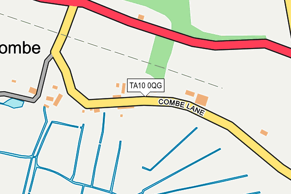 TA10 0QG map - OS OpenMap – Local (Ordnance Survey)