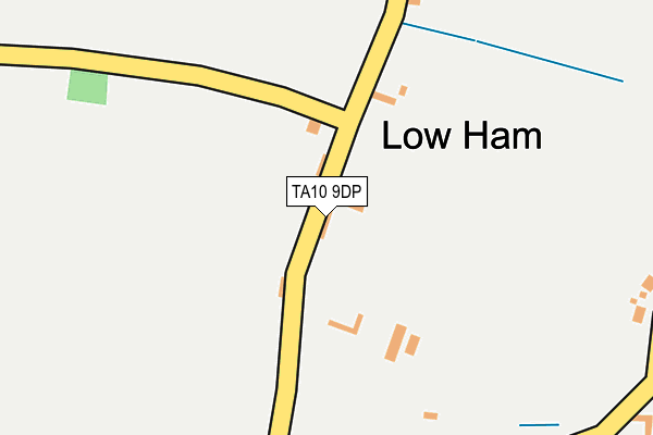 TA10 9DP map - OS OpenMap – Local (Ordnance Survey)