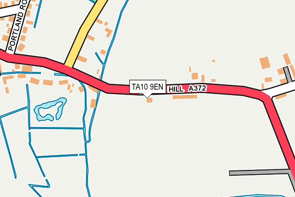 TA10 9EN map - OS OpenMap – Local (Ordnance Survey)