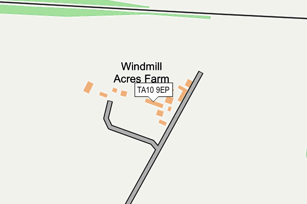 TA10 9EP map - OS OpenMap – Local (Ordnance Survey)