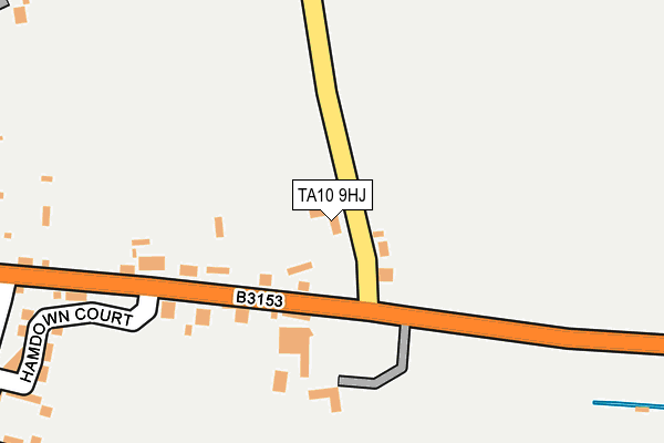 TA10 9HJ map - OS OpenMap – Local (Ordnance Survey)