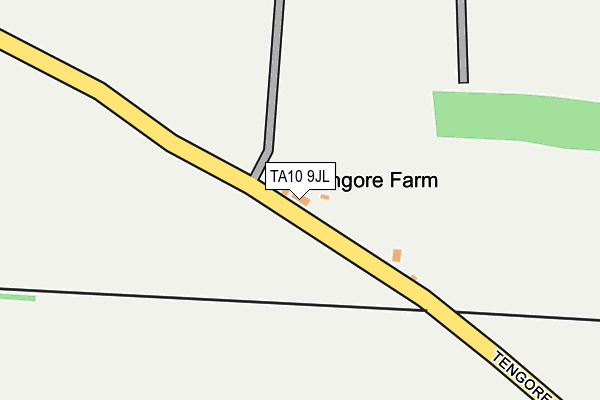 TA10 9JL map - OS OpenMap – Local (Ordnance Survey)