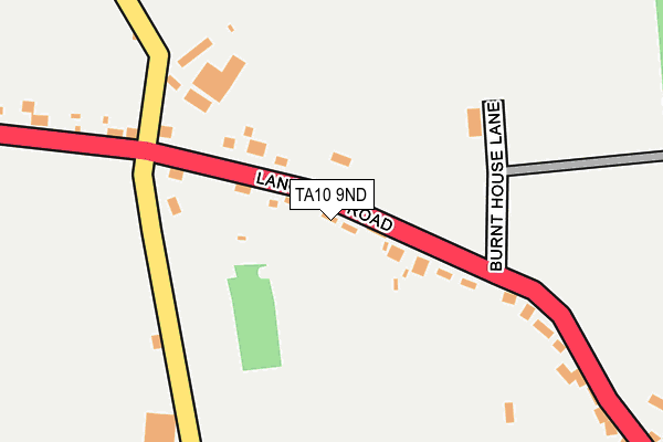 TA10 9ND map - OS OpenMap – Local (Ordnance Survey)