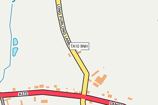 TA10 9NH map - OS OpenMap – Local (Ordnance Survey)