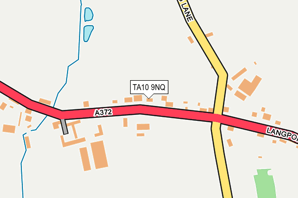 TA10 9NQ map - OS OpenMap – Local (Ordnance Survey)