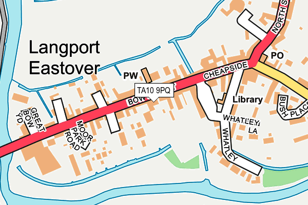 Map of CONPRISA LIMITED at local scale