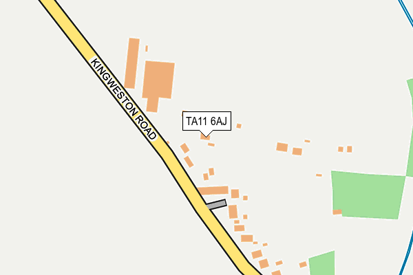 TA11 6AJ map - OS OpenMap – Local (Ordnance Survey)