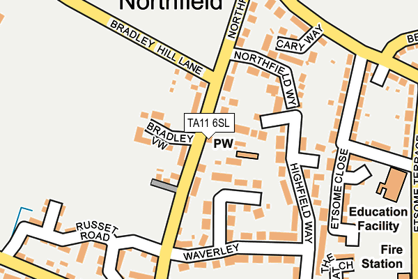 Map of SUNNYCROFT ESTATES LIMITED at local scale