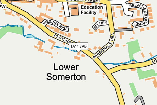 Map of ILCHESTER DRY CLEANERS AND LAUNDRY LIMITED at local scale