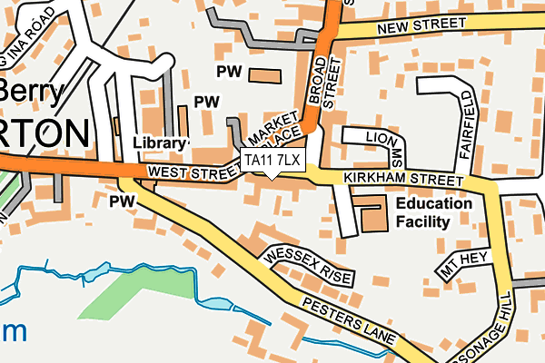 Map of SBSCAN LTD at local scale