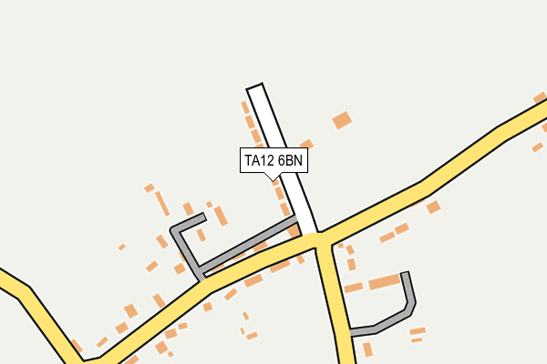 TA12 6BN map - OS OpenMap – Local (Ordnance Survey)