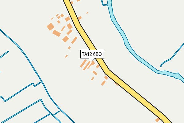 TA12 6BQ map - OS OpenMap – Local (Ordnance Survey)