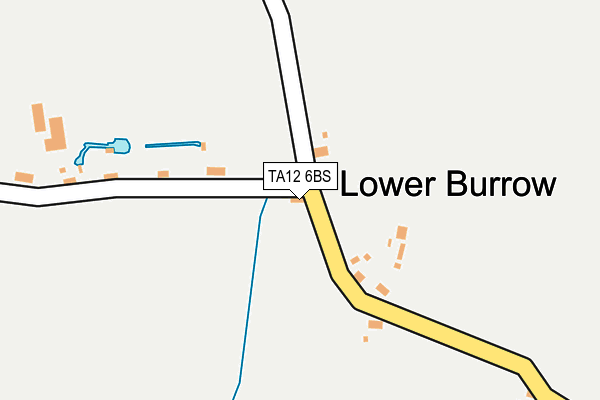 TA12 6BS map - OS OpenMap – Local (Ordnance Survey)