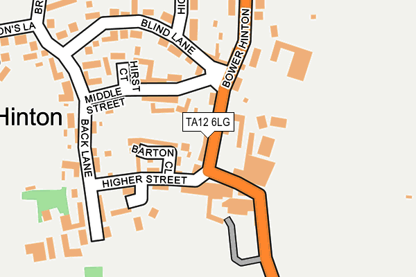 Map of ANDERTON STRUCTURAL LIMITED at local scale