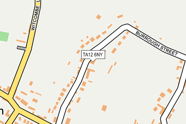 TA12 6NY map - OS OpenMap – Local (Ordnance Survey)