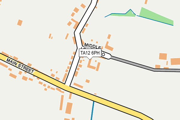 TA12 6PH map - OS OpenMap – Local (Ordnance Survey)