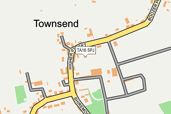 TA16 5PJ map - OS OpenMap – Local (Ordnance Survey)