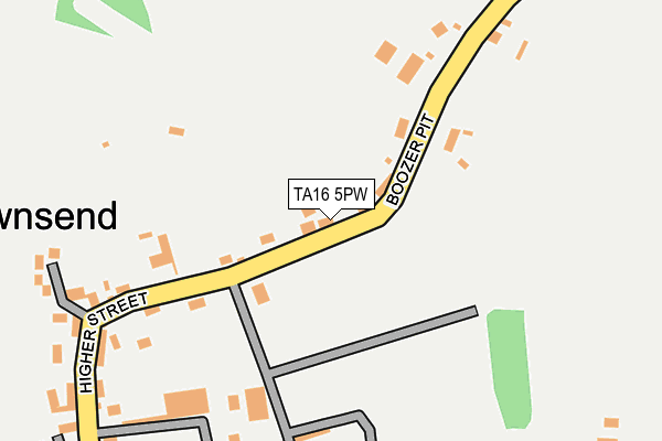 Map of LYNASH NURSERIES LIMITED at local scale