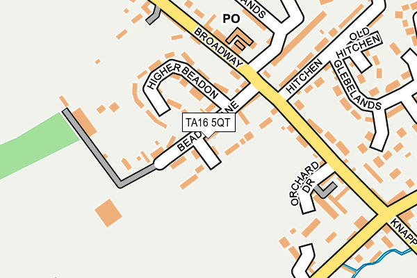 Map of BEADON FARM LIMITED at local scale