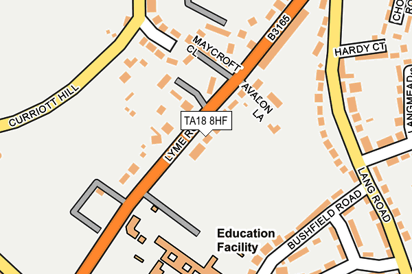 Map of DEVON INVESTMENTS (SSP) LIMITED at local scale