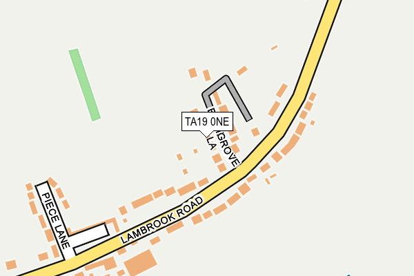 TA19 0NE map - OS OpenMap – Local (Ordnance Survey)