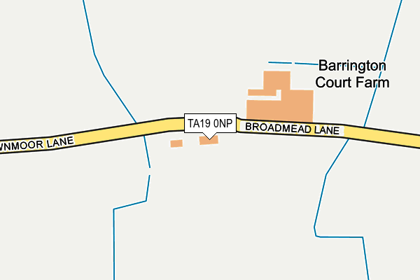 TA19 0NP map - OS OpenMap – Local (Ordnance Survey)